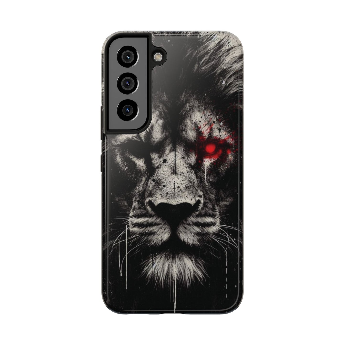 bold and dark attitude lion