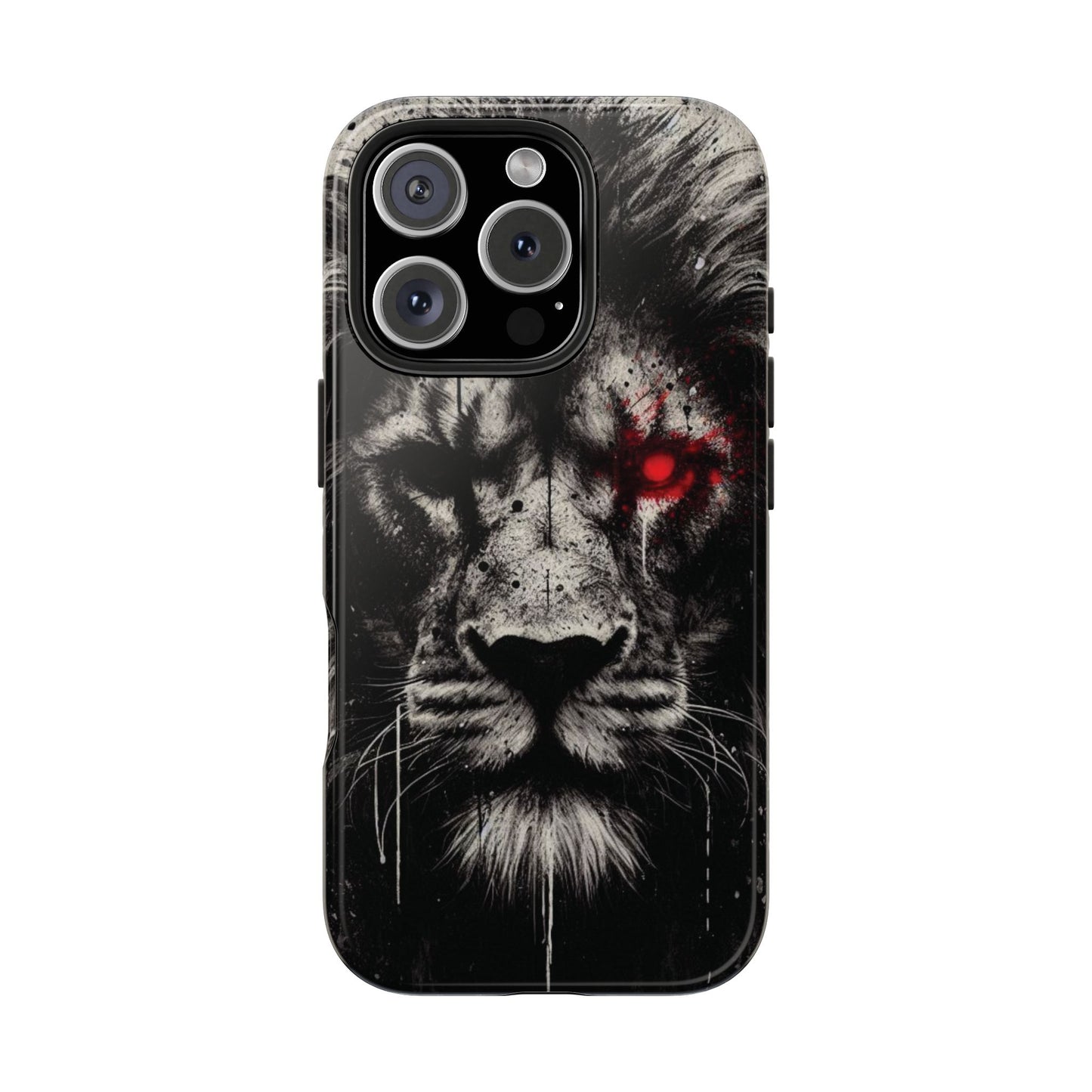 Bold And Dark Lion