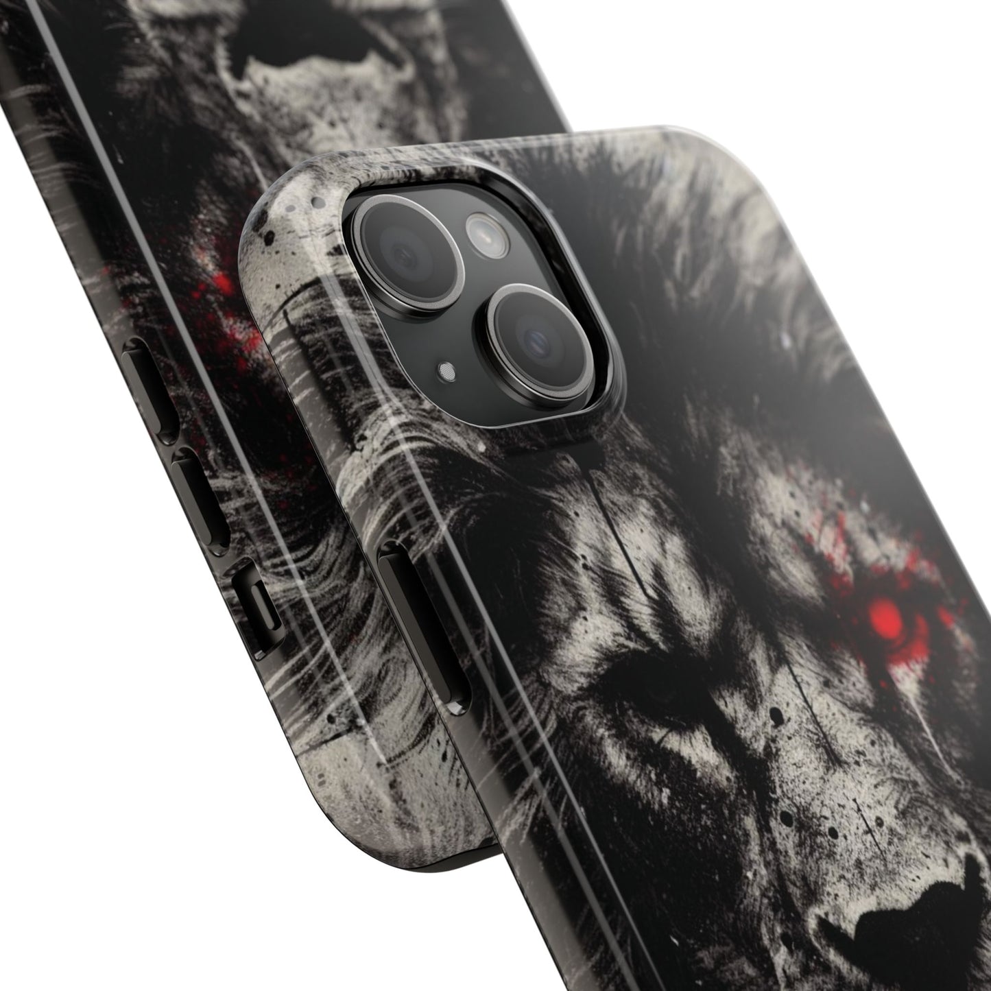Bold And Dark Lion