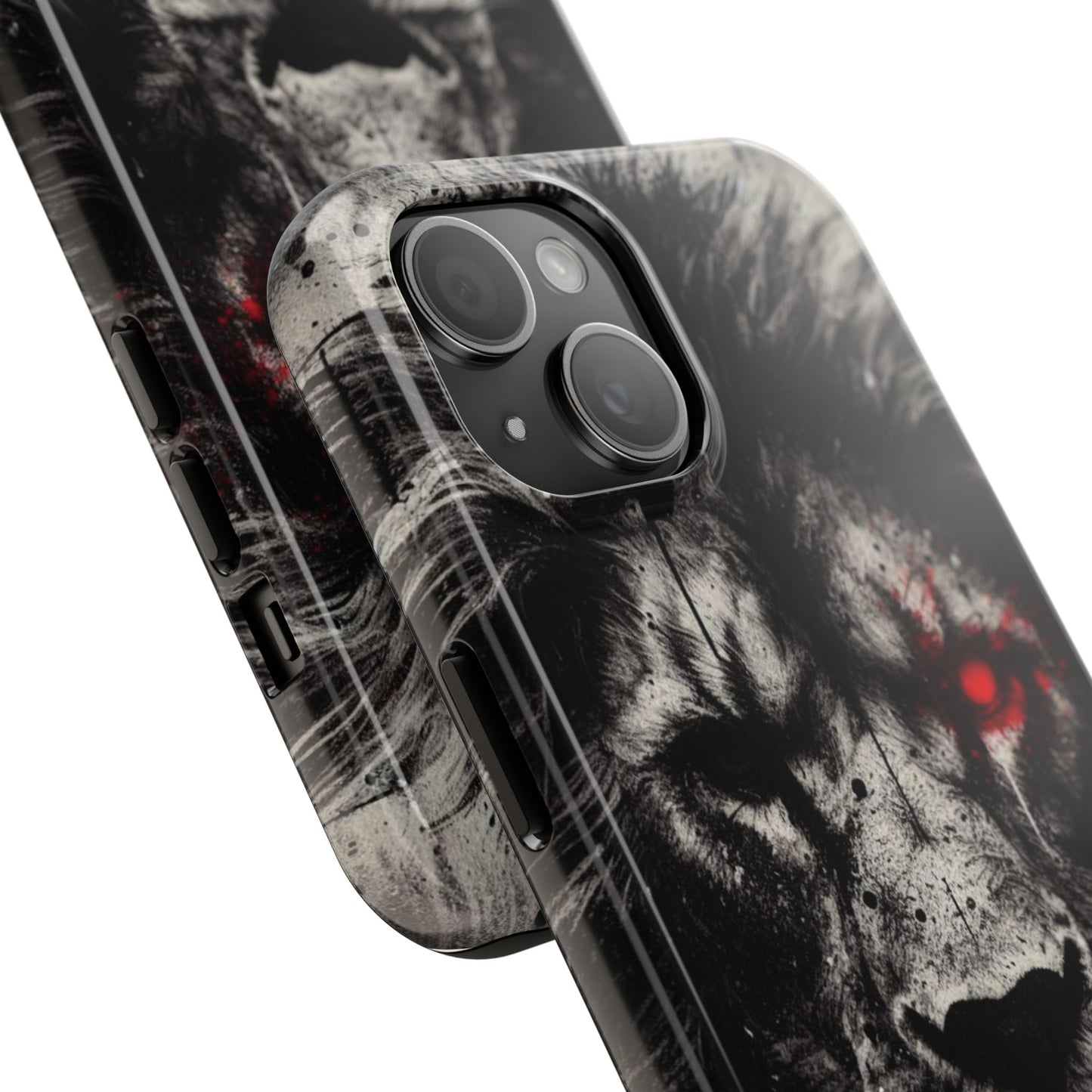 Bold And Dark Lion