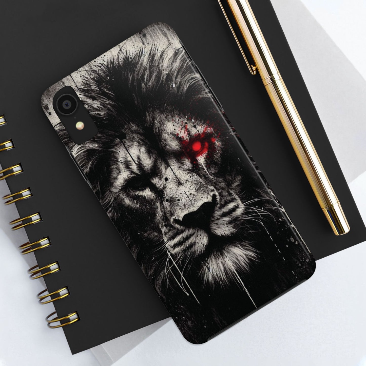 Bold And Dark Lion