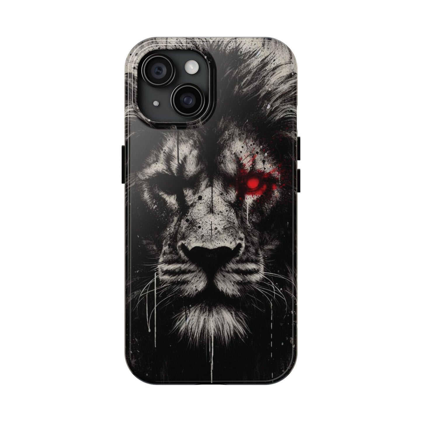 Bold And Dark Lion