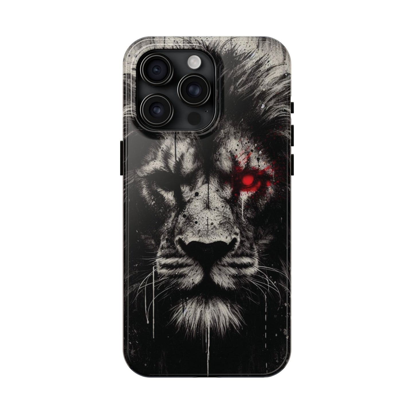 Bold And Dark Lion