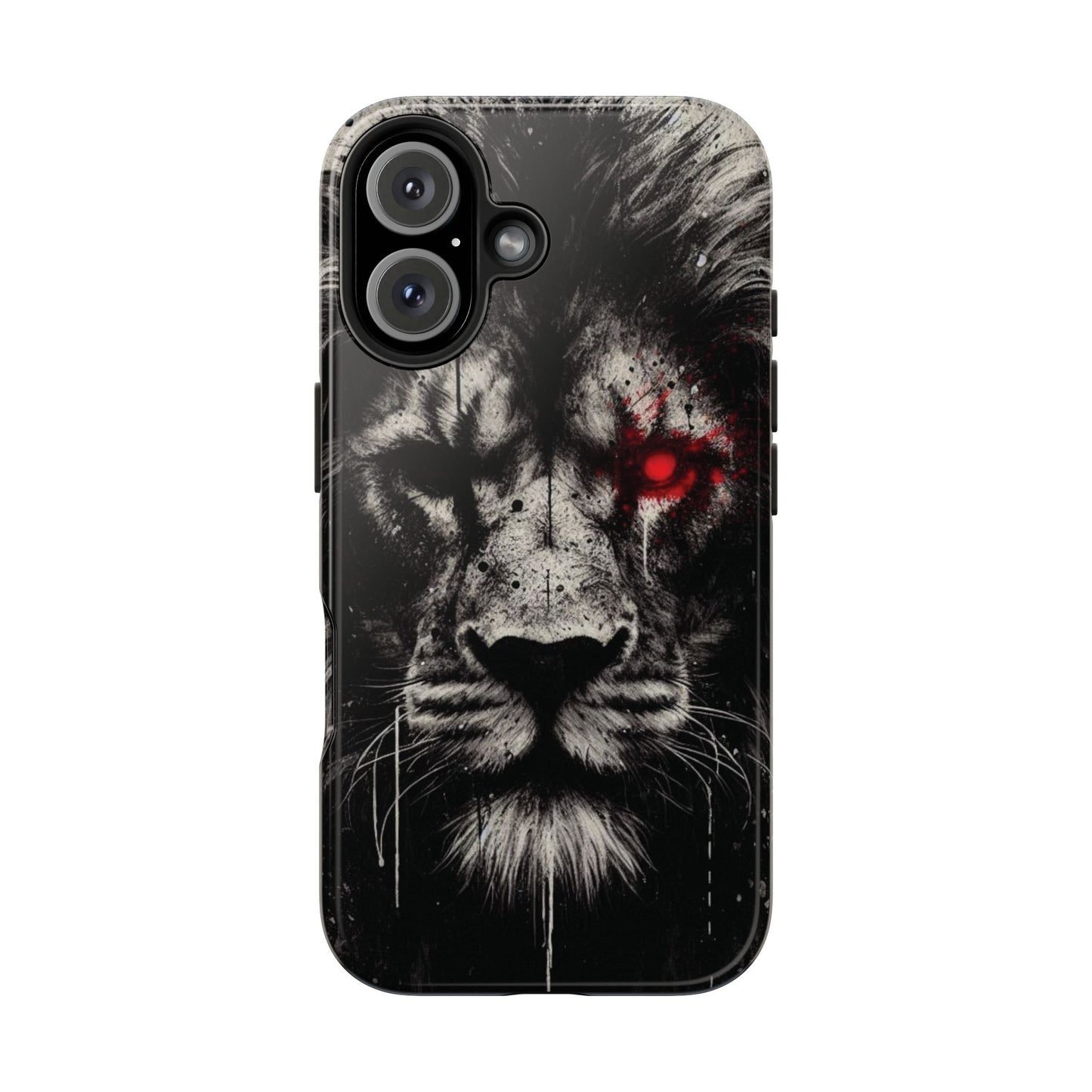 Bold And Dark Lion