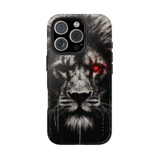 Bold And Dark Lion