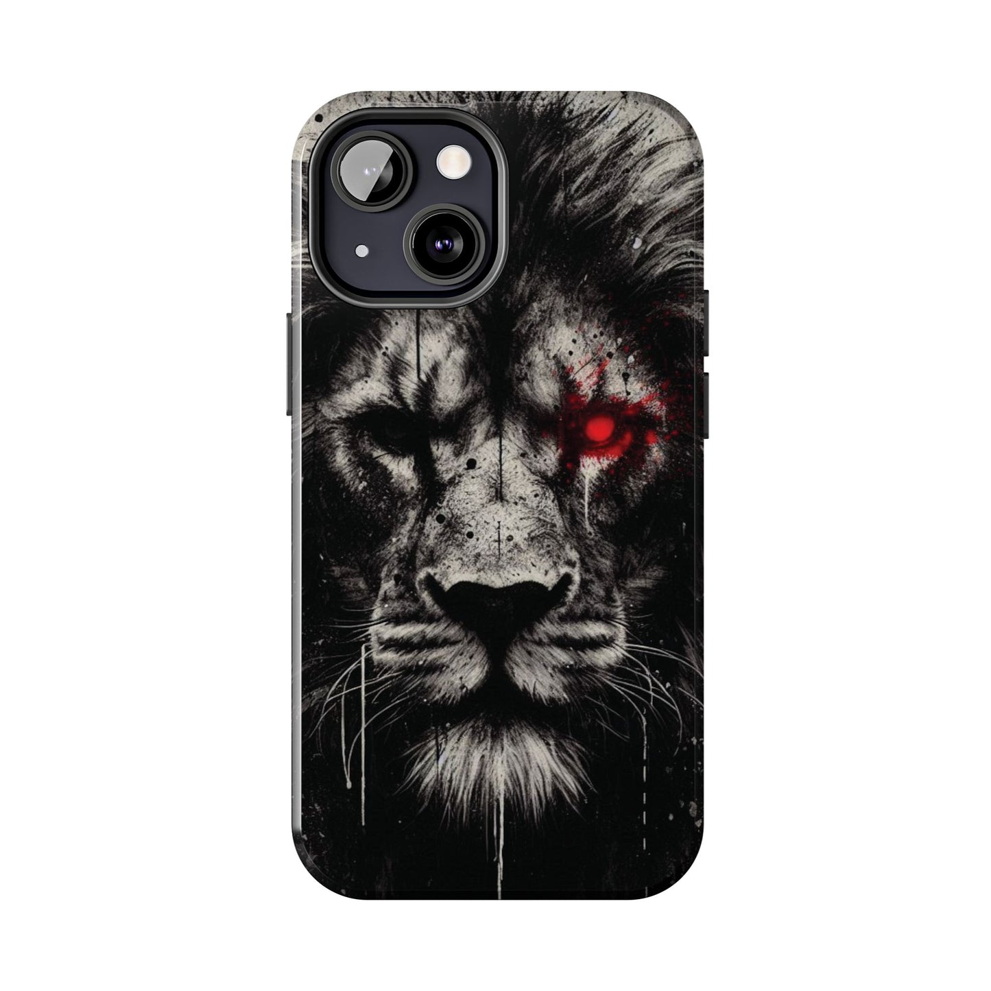 Bold And Dark Lion