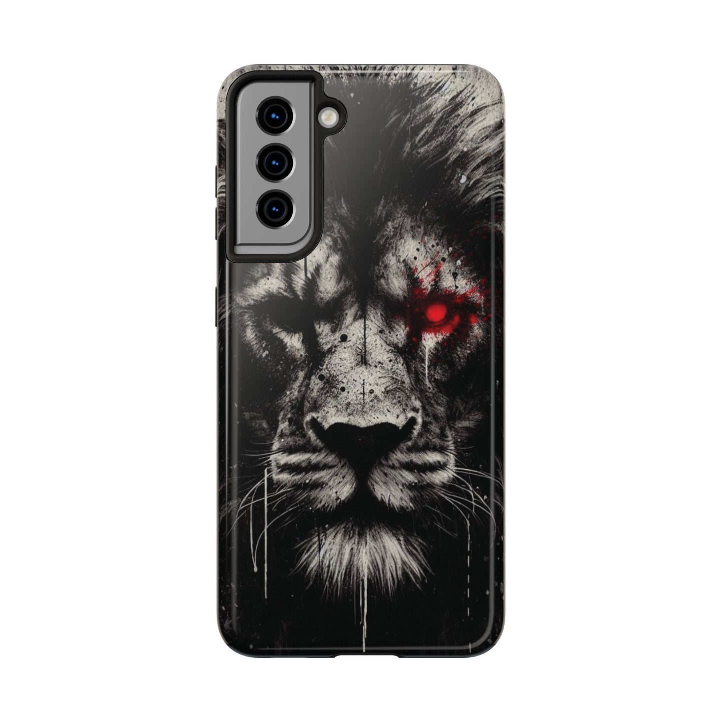 bold and dark attitude lion