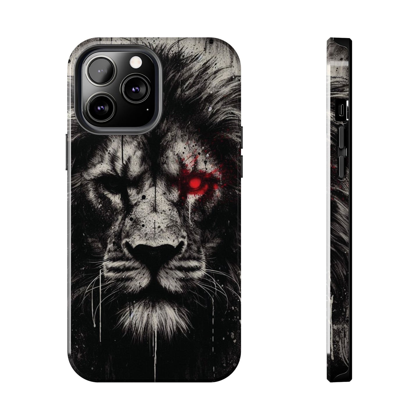 Bold And Dark Lion