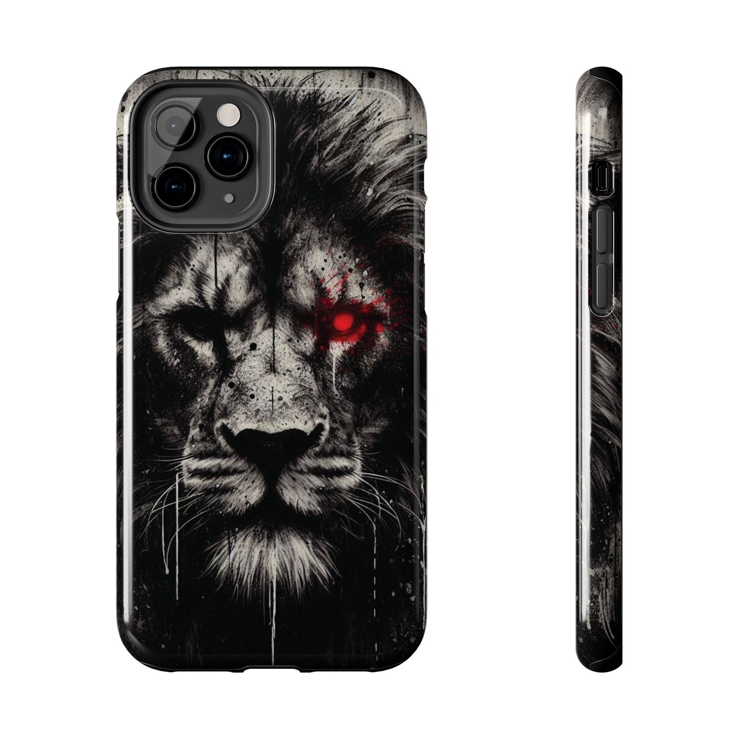 Bold And Dark Lion