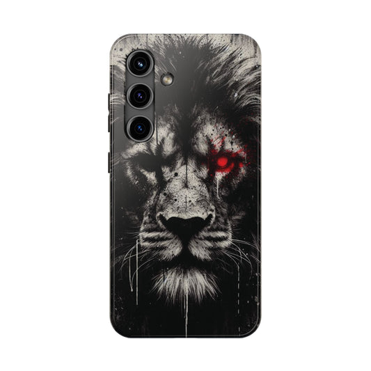 bold and dark attitude lion